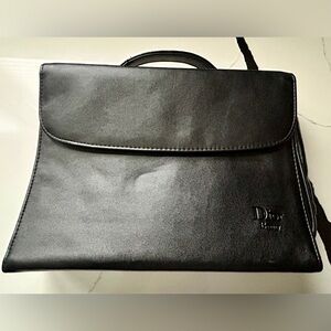 Dior Beauty Black Vanity Cosmetic Bag